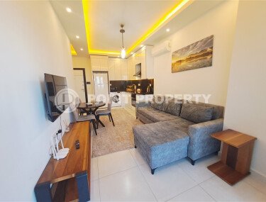 Светлая квартира 1+1, 65 м² в Махмутларе в комплексе с богатой инфраструктурой-id-10193-фото-3