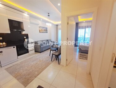 Светлая квартира 1+1, 65 м² в Махмутларе в комплексе с богатой инфраструктурой-id-10193-фото-4