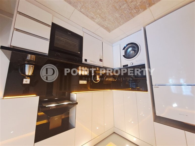 Светлая квартира 1+1, 65 м² в Махмутларе в комплексе с богатой инфраструктурой-id-10193-фото-5