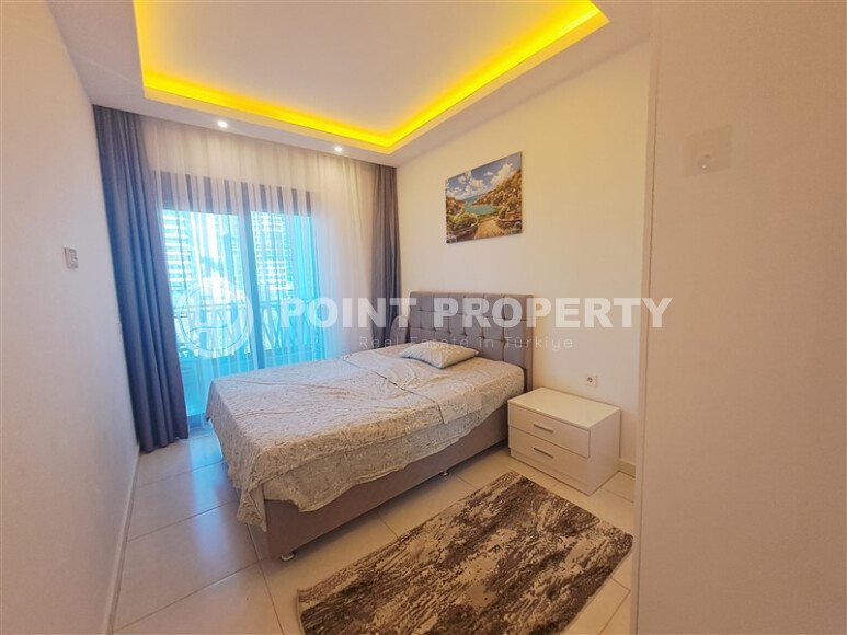 Светлая квартира 1+1, 65 м² в Махмутларе в комплексе с богатой инфраструктурой-id-10193-фото-6