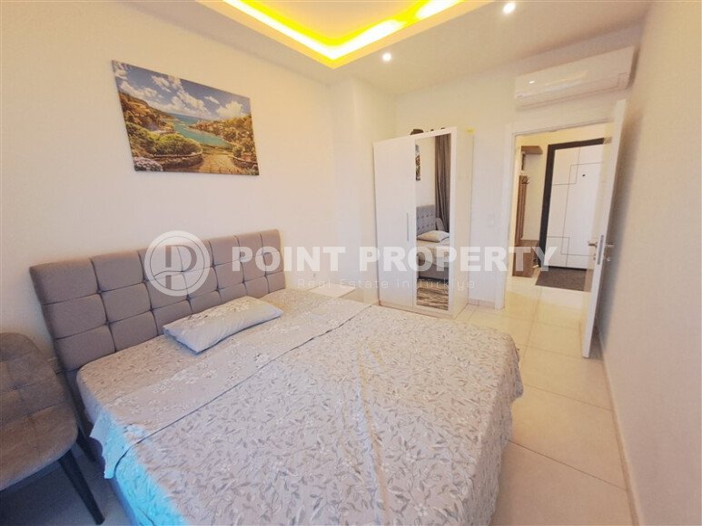 Светлая квартира 1+1, 65 м² в Махмутларе в комплексе с богатой инфраструктурой-id-10193-фото-7