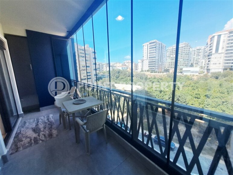 Светлая квартира 1+1, 65 м² в Махмутларе в комплексе с богатой инфраструктурой-id-10193-фото-9