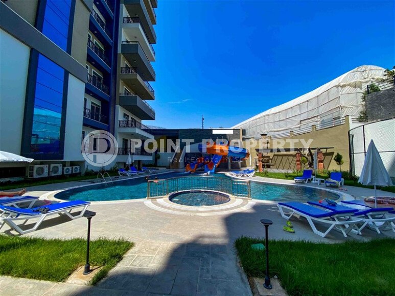 Светлая квартира 1+1, 65 м² в Махмутларе в комплексе с богатой инфраструктурой-id-10193-фото-10