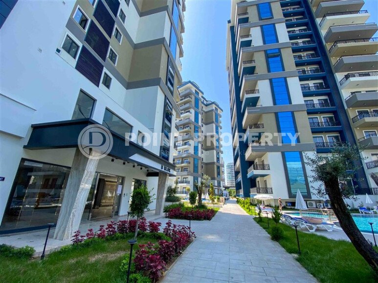 Светлая квартира 1+1, 65 м² в Махмутларе в комплексе с богатой инфраструктурой-id-10193-фото-14