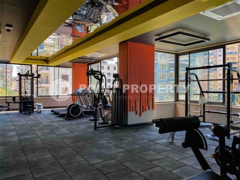 Светлая квартира 1+1, 65 м² в Махмутларе в комплексе с богатой инфраструктурой-id-10193-фото-19