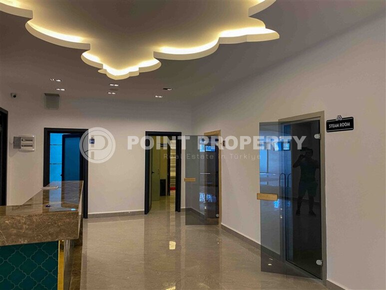 Светлая квартира 1+1, 65 м² в Махмутларе в комплексе с богатой инфраструктурой-id-10193-фото-26