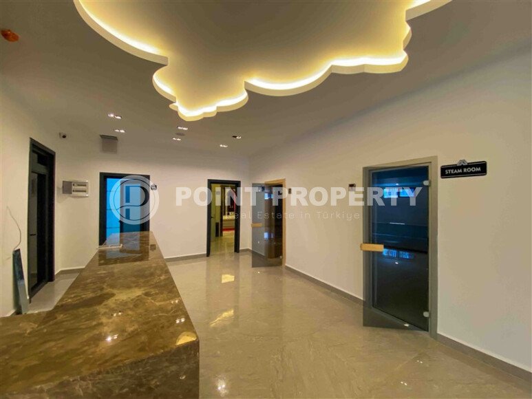 Светлая квартира 1+1, 65 м² в Махмутларе в комплексе с богатой инфраструктурой-id-10193-фото-27