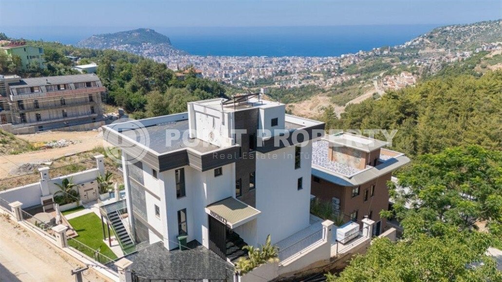 Stunning 4+1 villa, 525 m² in a modern style with panoramic views of the sea and the city-id-10196-photo-17