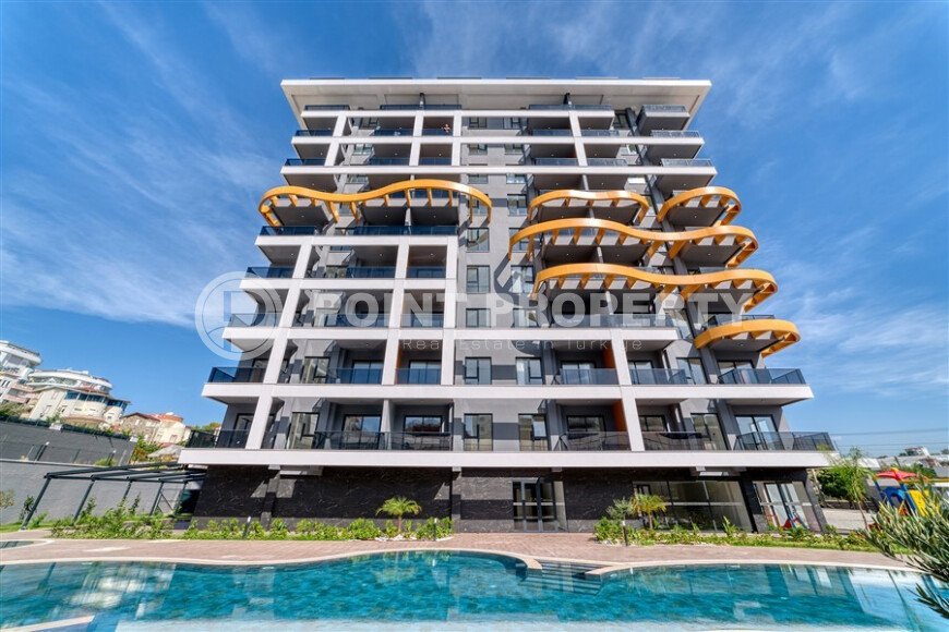 Современная квартира 1+1, 65 м² в Авсалларе в комплексе от надёжного застройщика-id-10197-фото-9