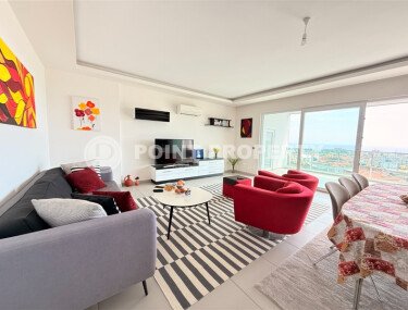 Cozy 2+1 apartment, 130 m² in Cikcilli with a residence permit and sea views-id-10201-photo-2
