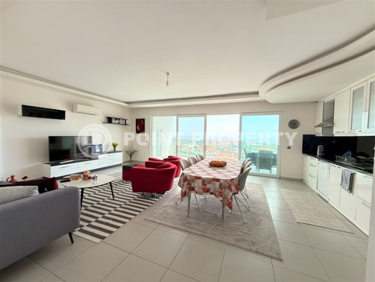Cozy 2+1 apartment, 130 m² in Cikcilli with a residence permit and sea views-id-10201-photo-4