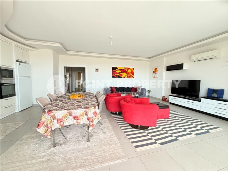Cozy 2+1 apartment, 130 m² in Cikcilli with a residence permit and sea views-id-10201-photo-17