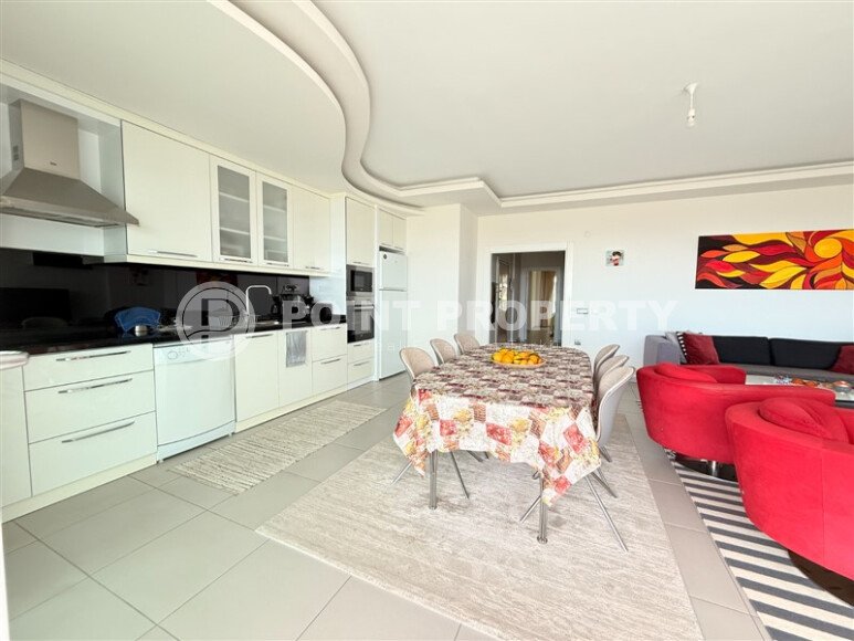 Cozy 2+1 apartment, 130 m² in Cikcilli with a residence permit and sea views-id-10201-photo-18