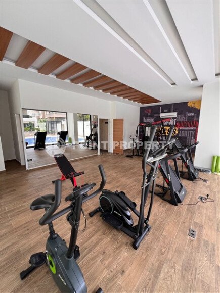 Новая квартира 1+1, 50 м² в Махмутларе с видом на окрестности и полоску моря-id-10203-фото-7