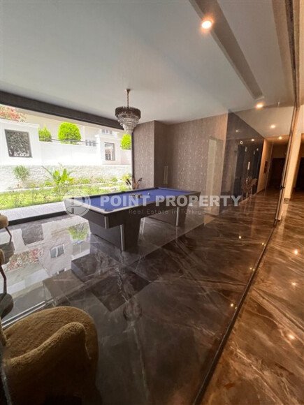 Новая квартира 1+1, 50 м² в Махмутларе с видом на окрестности и полоску моря-id-10203-фото-10