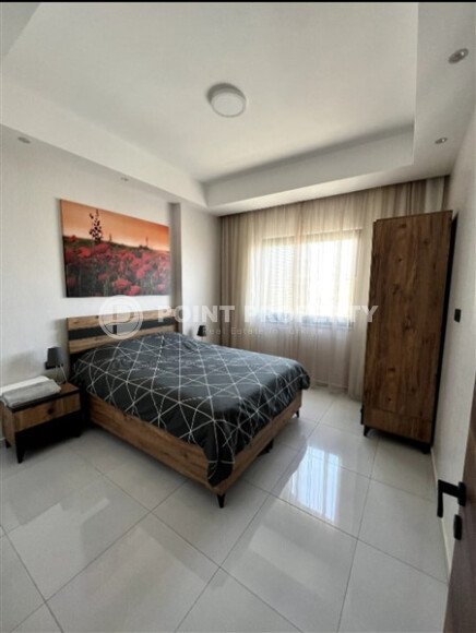 Современная квартира 1+1, 55 м² в Махмутларе с частичным видом на море-id-10204-фото-4