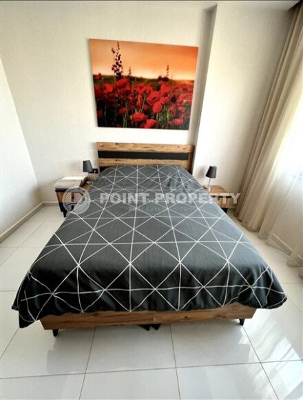 Современная квартира 1+1, 55 м² в Махмутларе с частичным видом на море-id-10204-фото-5