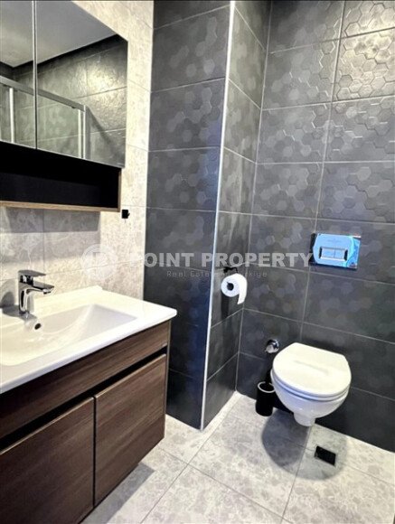 Современная квартира 1+1, 55 м² в Махмутларе с частичным видом на море-id-10204-фото-6