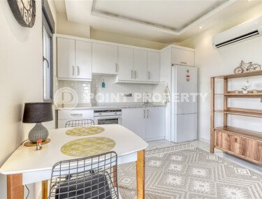 Стильная квартира 50 м² в районе Махмутлар с видом на море и крепость-id-10208-фото-2