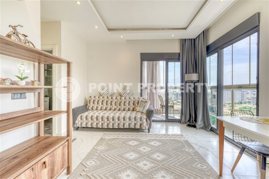 Stylish 50 m² apartment in Mahmutlar with sea and castle views-id-10208-photo-3