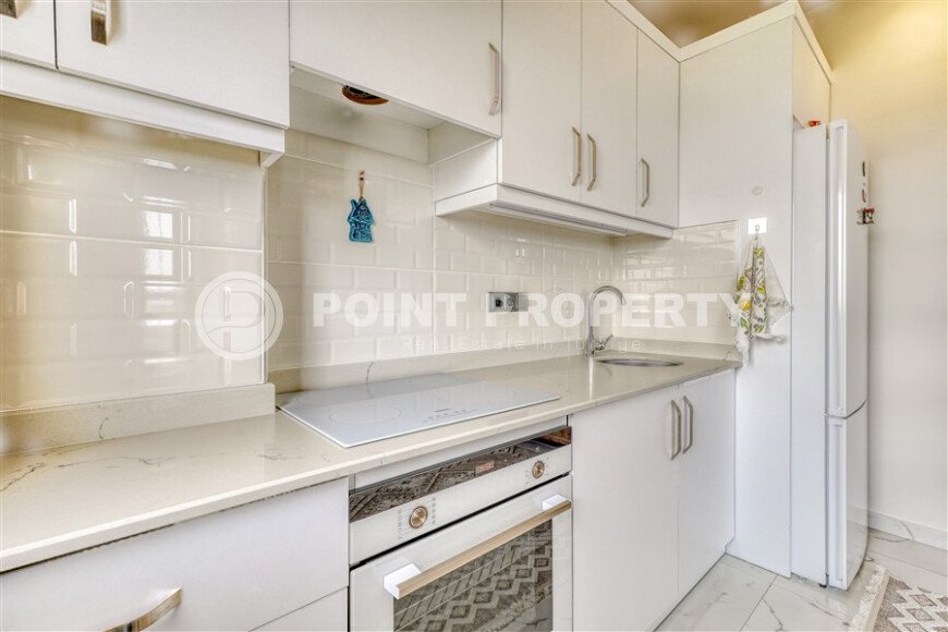 Stylish 50 m² apartment in Mahmutlar with sea and castle views-id-10208-photo-4