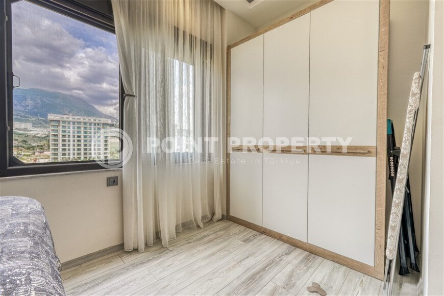 Stylish 50 m² apartment in Mahmutlar with sea and castle views-id-10208-photo-6