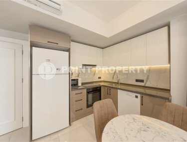 Элегантная квартира 2+1, 96 м² в центре Аланьи в районе Клеопатры с крытой парковкой и ВНЖ-id-10217-фото-3