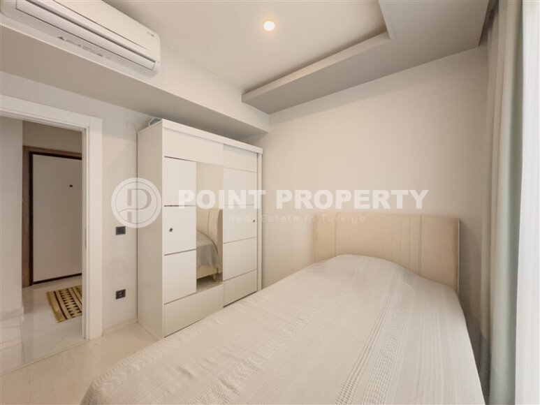 Elegant 2+1 apartment, 96 m² in the center of Alanya in the Cleopatra area with indoor parking and a residence permit-id-10217-photo-5