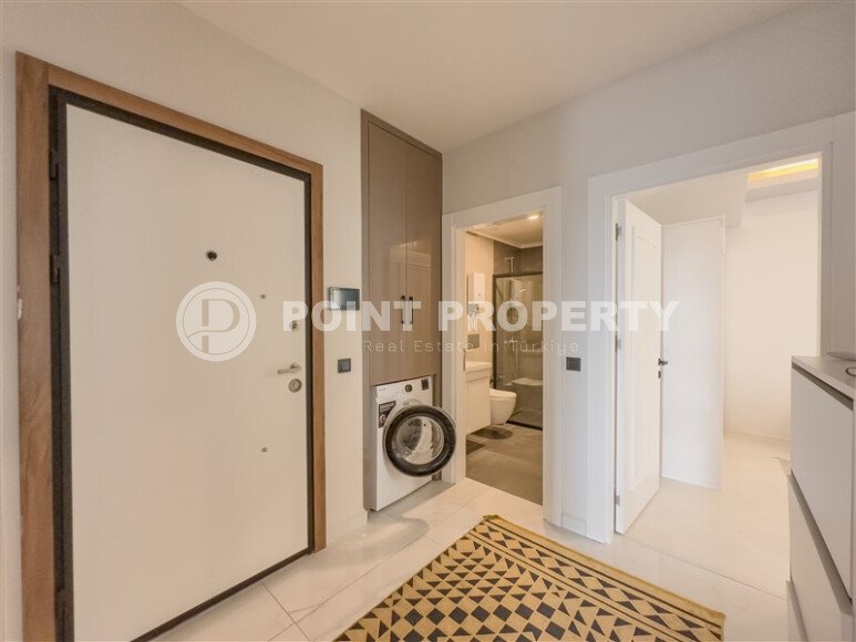 Elegant 2+1 apartment, 96 m² in the center of Alanya in the Cleopatra area with indoor parking and a residence permit-id-10217-photo-6