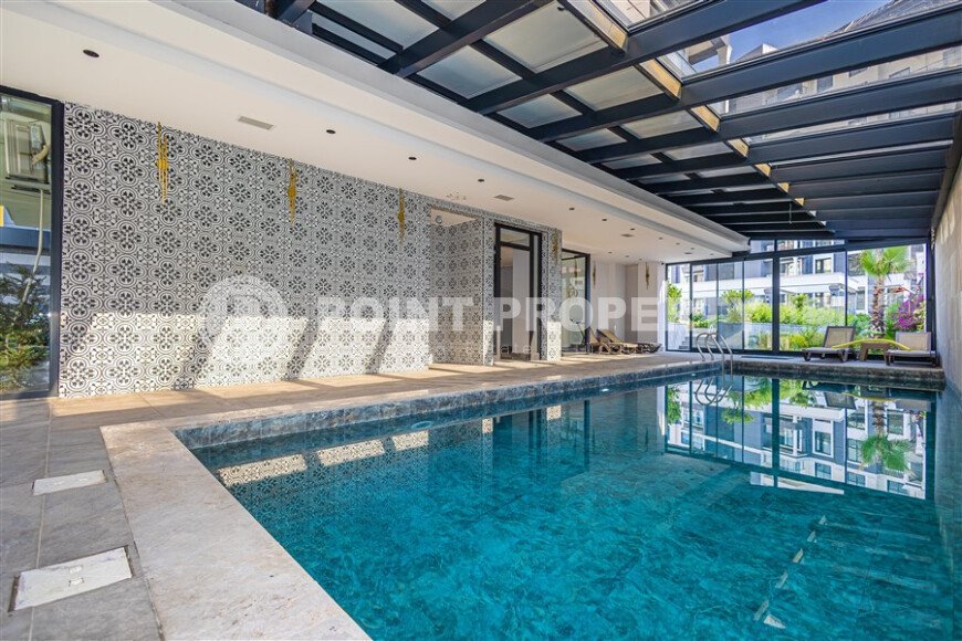 Элегантная квартира 2+1, 96 м² в центре Аланьи в районе Клеопатры с крытой парковкой и ВНЖ-id-10217-фото-14