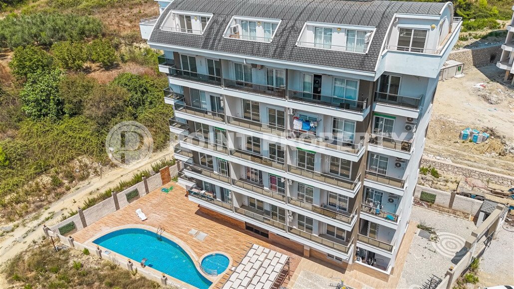 Новая квартира 1+1, 40 м² в Авсалларе в комплексе с бассейном и SPA-id-10218-фото-10