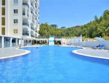 Стильная квартира 1+1, 42 м² в Авсалларе в комплексе с бассейнами и SPA-id-10219-фото-2