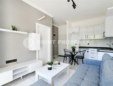 Стильная квартира 1+1, 42 м² в Авсалларе в комплексе с бассейнами и SPA-id-10219-фото-3