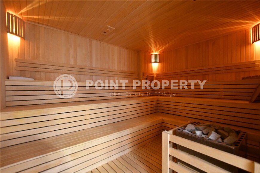 Стильная квартира 1+1, 42 м² в Авсалларе в комплексе с бассейнами и SPA-id-10219-фото-11