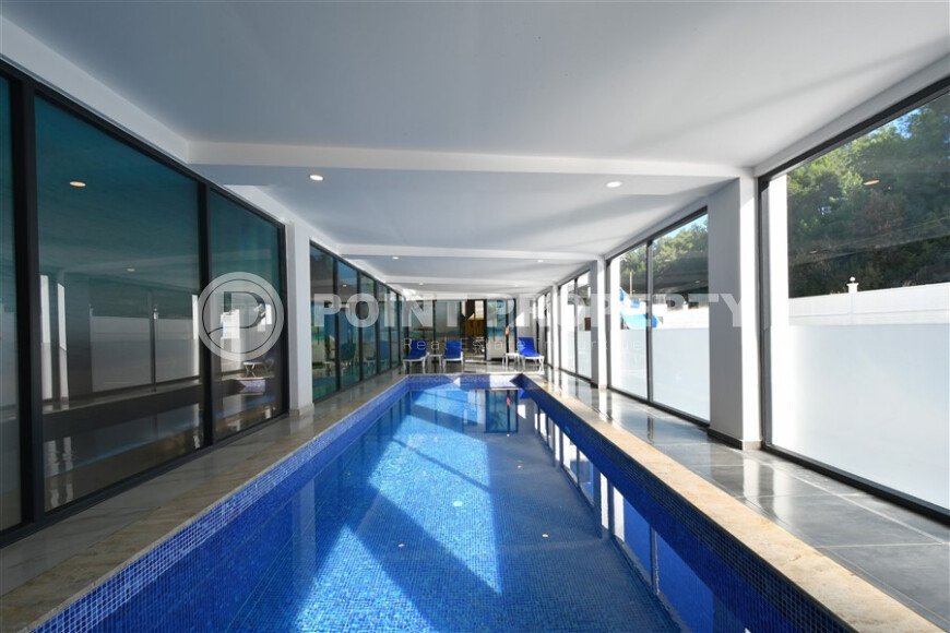 Стильная квартира 1+1, 42 м² в Авсалларе в комплексе с бассейнами и SPA-id-10219-фото-13