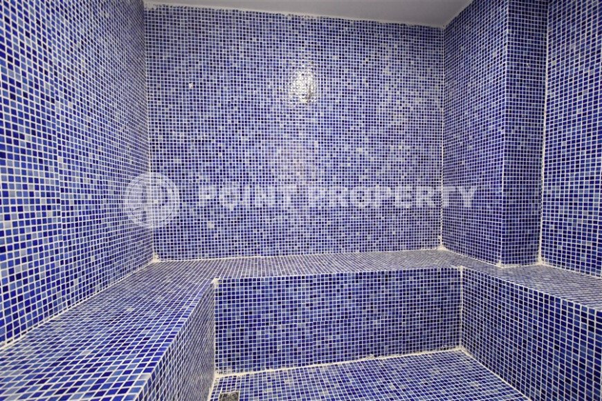Стильная квартира 1+1, 42 м² в Авсалларе в комплексе с бассейнами и SPA-id-10219-фото-15