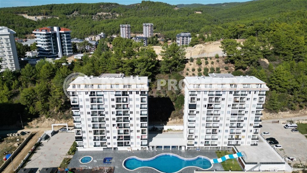 Стильная квартира 1+1, 42 м² в Авсалларе в комплексе с бассейнами и SPA-id-10219-фото-16