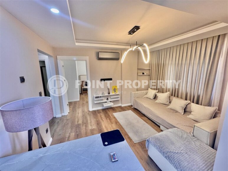 Стильная квартира 1+1, 55 м² в районе Оба-id-10224-фото-3