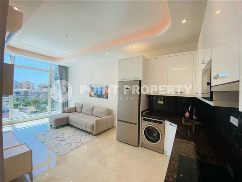 Sunny 1+1 apartment, 62 m² in Mahmutlar with panoramic windows-id-10225-photo-2