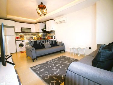 Современная квартира 1+1, 60 м² в Махмутларе с застеклённым балконом-id-10226-фото-2