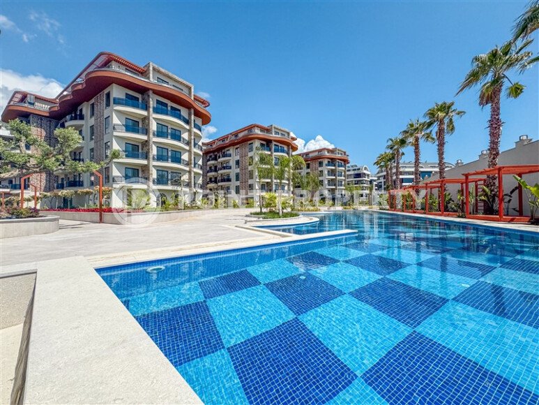 Современная квартира 1+1 площадью 51 м² в престижном жилом комплексе с развитой инфраструктурой в районе Оба-id-10227-фото-1