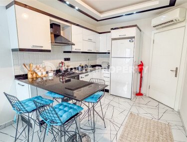 Элегантная квартира 1+1, 60 м² в центре Аланьи у пляжа Кейкубат с панорамной террасой на крыше-id-10230-фото-7