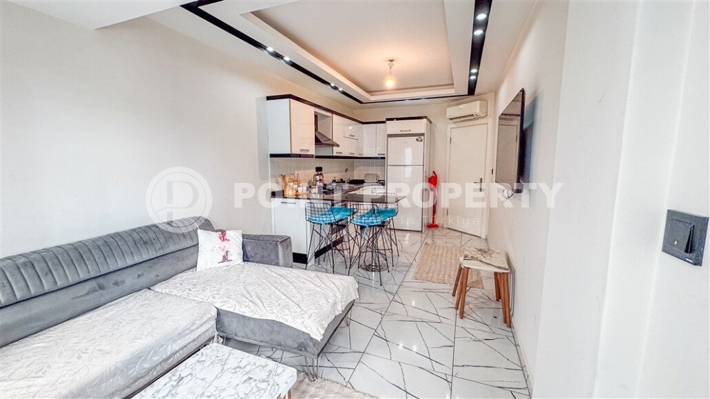 Элегантная квартира 1+1, 60 м² в центре Аланьи у пляжа Кейкубат с панорамной террасой на крыше-id-10230-фото-2