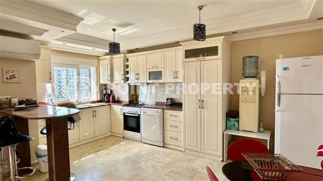 Просторный дуплекс 3+1, 180 м² в Авсалларе с террасой с видом на море-id-10231-фото-2