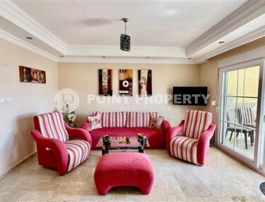 Просторный дуплекс 3+1, 180 м² в Авсалларе с террасой с видом на море-id-10231-фото-3