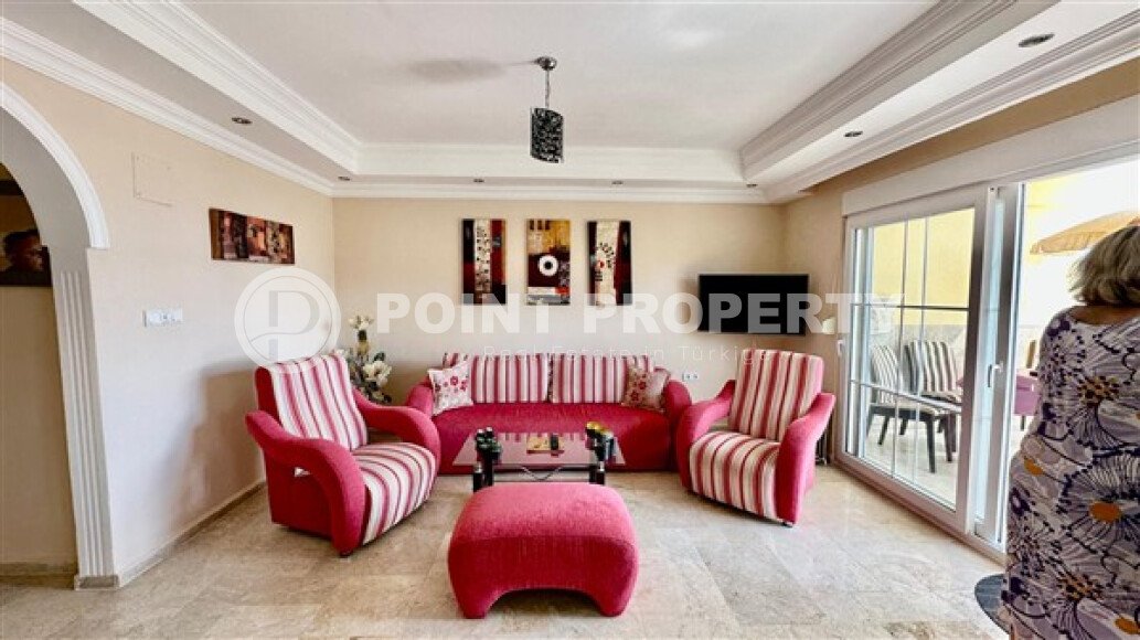 Просторный дуплекс 3+1, 180 м² в Авсалларе с террасой с видом на море-id-10231-фото-3