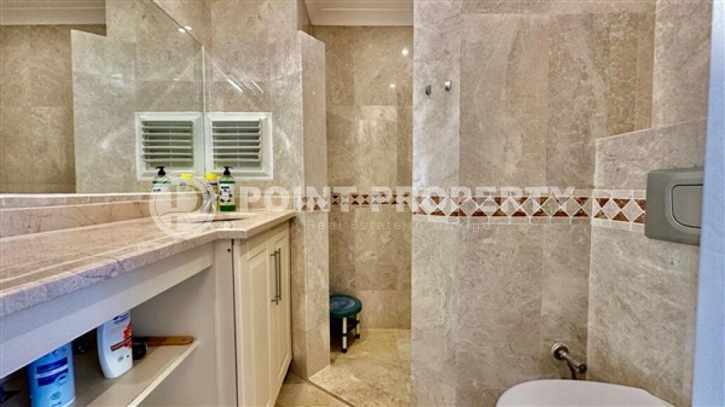 Просторный дуплекс 3+1, 180 м² в Авсалларе с террасой с видом на море-id-10231-фото-9