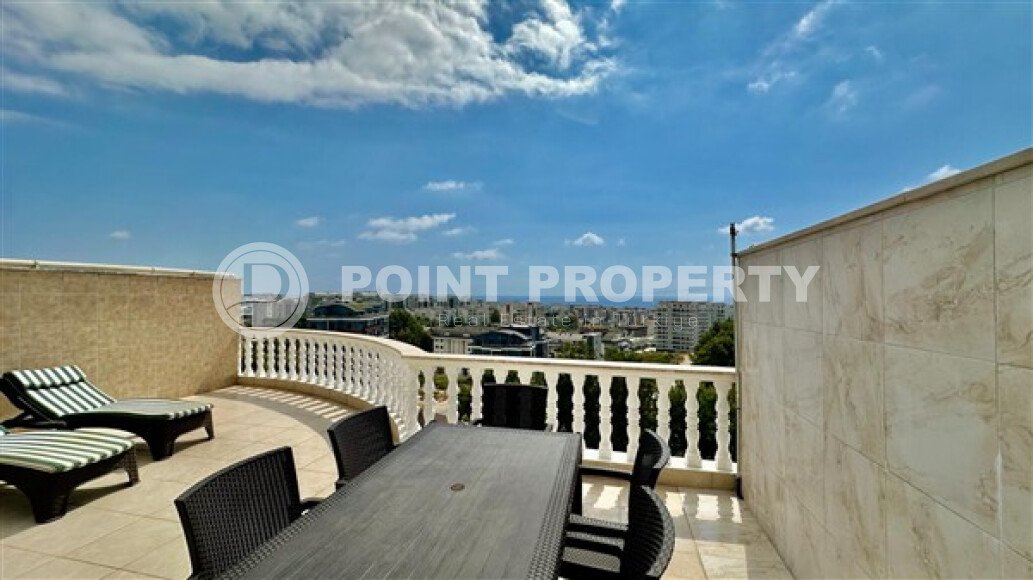 Просторный дуплекс 3+1, 180 м² в Авсалларе с террасой с видом на море-id-10231-фото-10