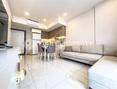 Modern apartment 57 m² in the center of Alanya, Cleopatra Beach-id-10232-photo-3