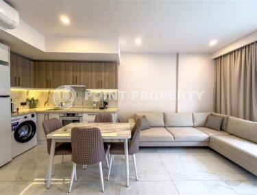 Modern apartment 57 m² in the center of Alanya, Cleopatra Beach-id-10232-photo-4